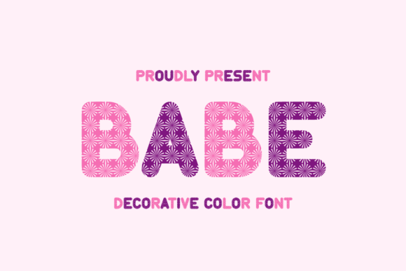 Babe: The Decorative Font That Brings Whimsy to Modern Design