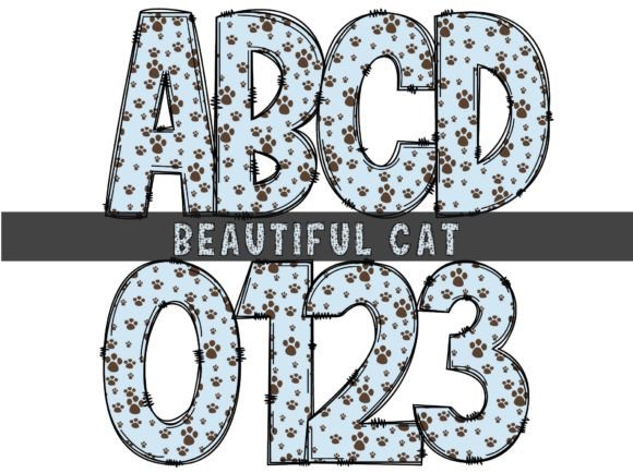 Beautiful Cat: A Playful Display Font for Creative Projects