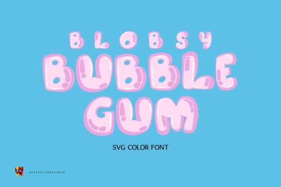 Blobsy Bubble Gum: A Playful Asset for Kid-Focused Design