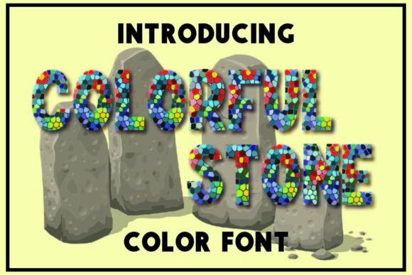 Colorful Stone: A Display Font with Modern Edge