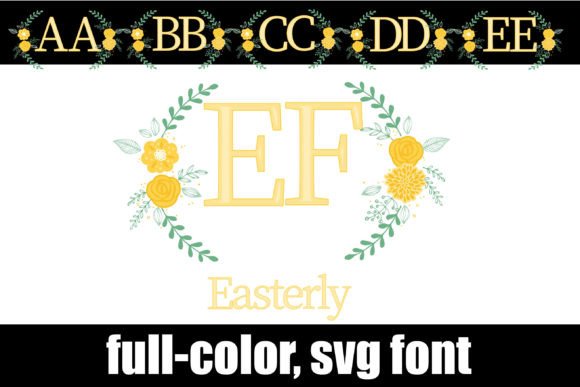 Easterly Monogram: A Fresh Take on Seasonal Typography