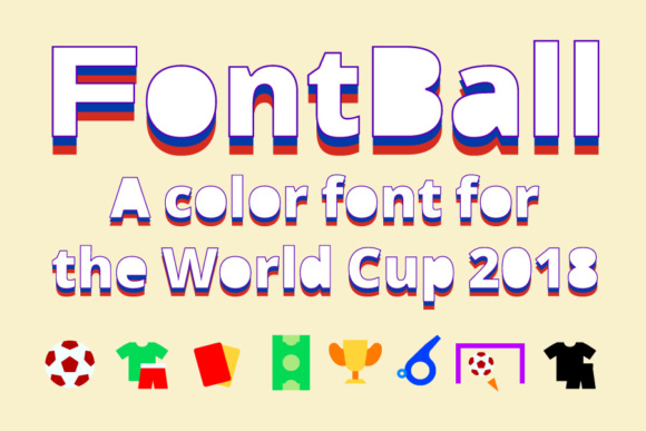 FontBall: A Festive Color Font for Creative Projects