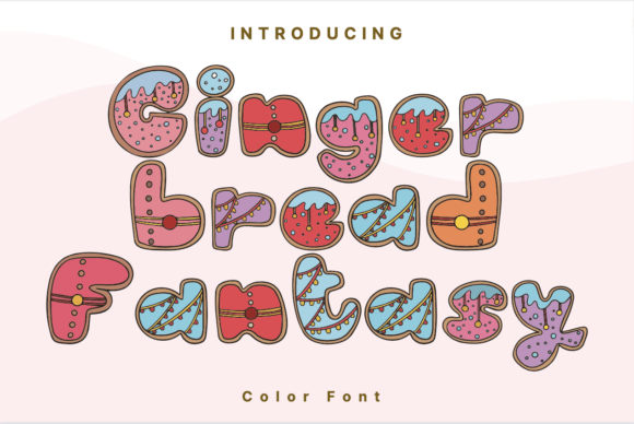 Gingerbread Fantasy: A Creative Font That Stands Out