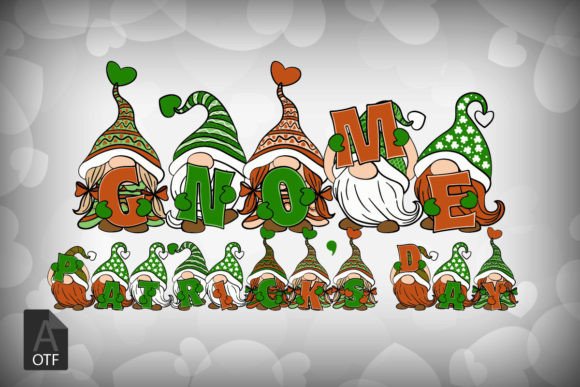 Gnome Patrick's Day: A Creative Font for Bold Designs