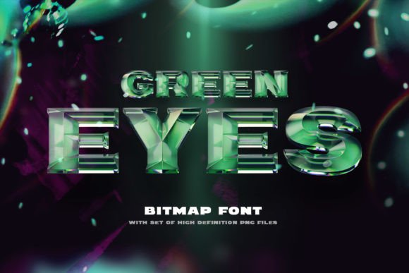 Green Eyes: A Premium Typeface for Captivating Visuals