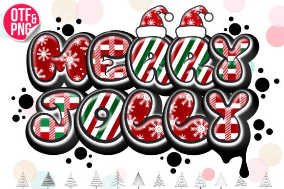 Merry Jolly: A Graffiti Font for Urban Christmas