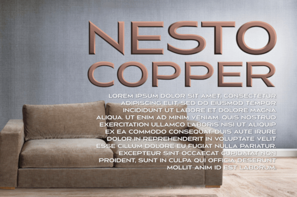 Nesto Copper: Where Bold Assertiveness Meets Modern Style