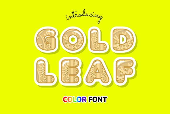 The Allure of Gold Leaf: A Designer's Guide to This Embossed Font