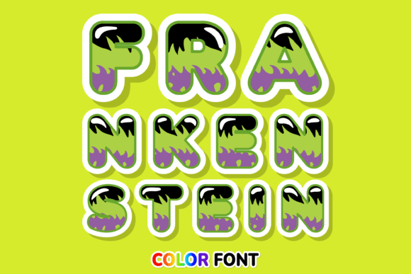 Why Frankenstein is the Color Font Your Designs Need